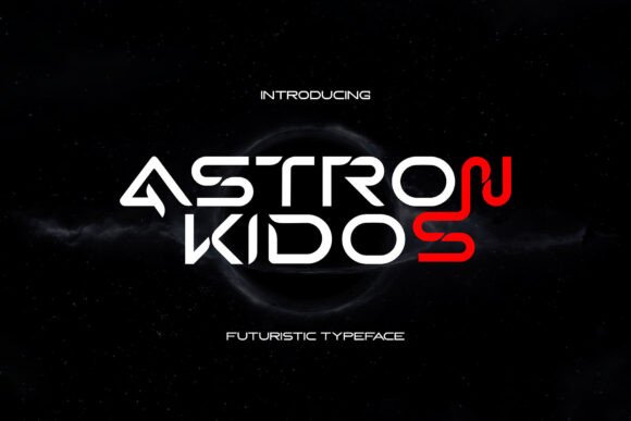 Astron Kidos: A Futuristic Font That Elevates Handmade Design