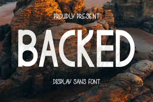 Backed: A Dynamic Display Font for Modern Web Design