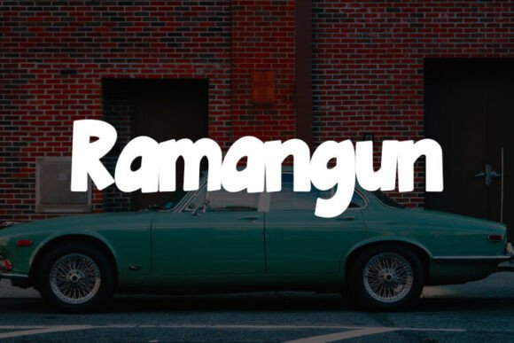 Bringing Websites to Life with the Ramangun Display Font