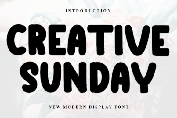Creative Sunday Font: A Maker’s Best Friend for Beautiful Typography