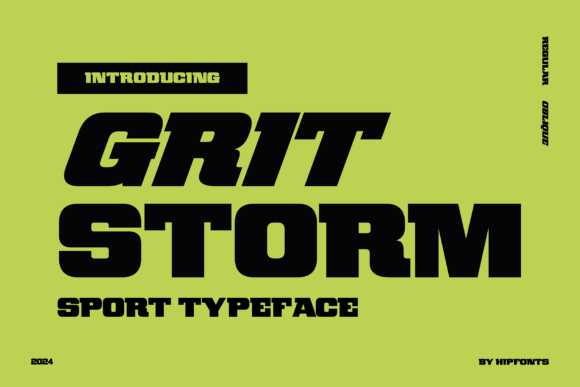 Gritstorm Font Review: Bold Display Type for Campaigns