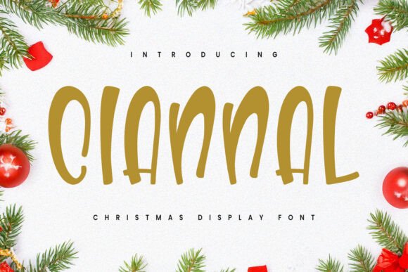 How Choosing Ciannal Font Gave My Small Business a Polished, Festive Look