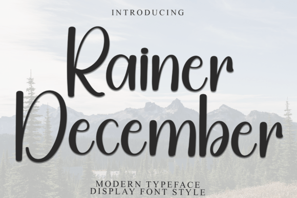 Rainer December: A Festive Typeface for Scroll-Stopping Holiday Campaigns