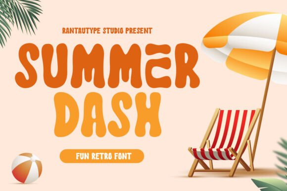 Summer Dash Font: Boost Your Brand’s Personality with a Retro Touch