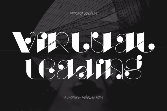 Virtual Leading Font: Bold Display Typography for Modern Web Design