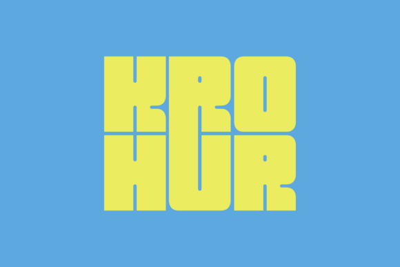 Why Krohur Became My Go-To Display Font for Bold Web Design